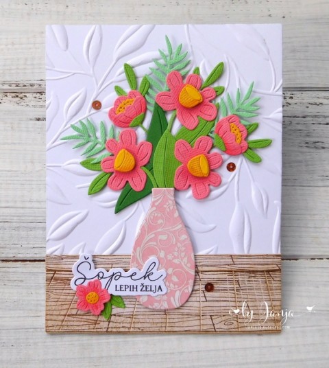 Voščilnice s cvetjem - foto
