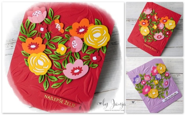 Voščilnice s cvetjem - foto