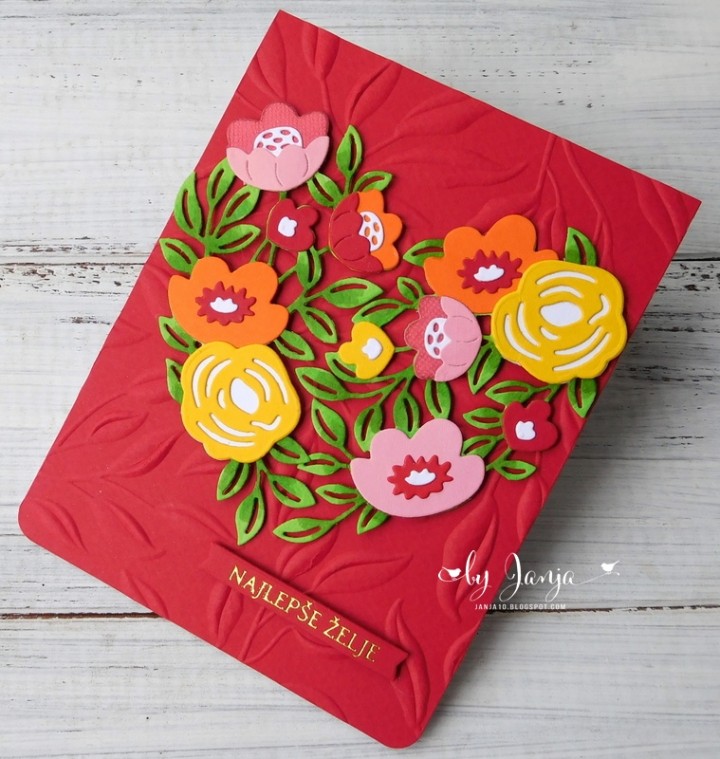 Voščilnice s cvetjem - foto povečava