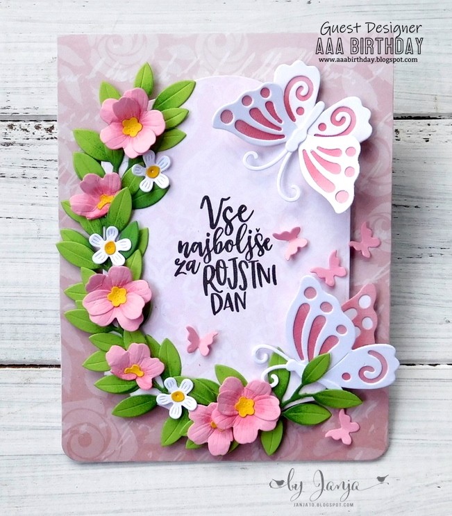 Voščilnice s cvetjem - foto povečava