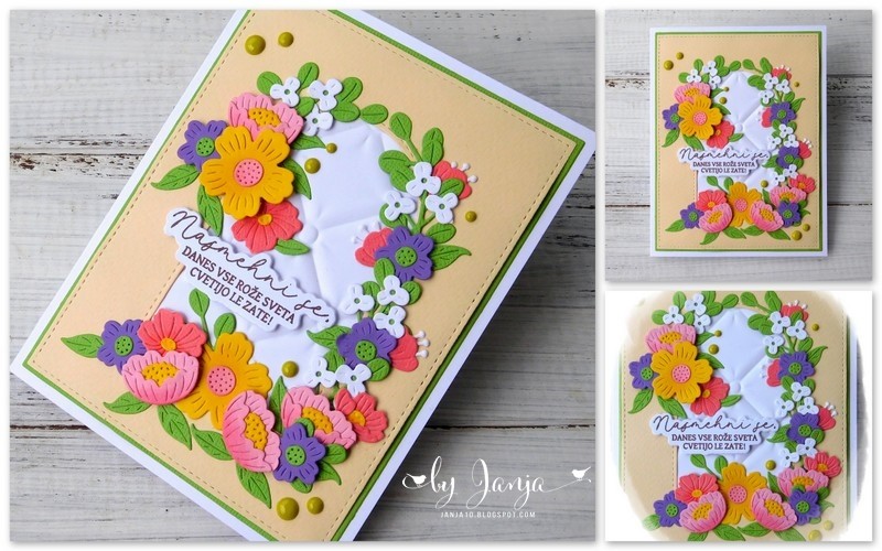 Voščilnice s cvetjem - foto povečava