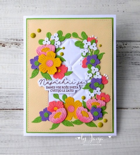 Voščilnice s cvetjem - foto