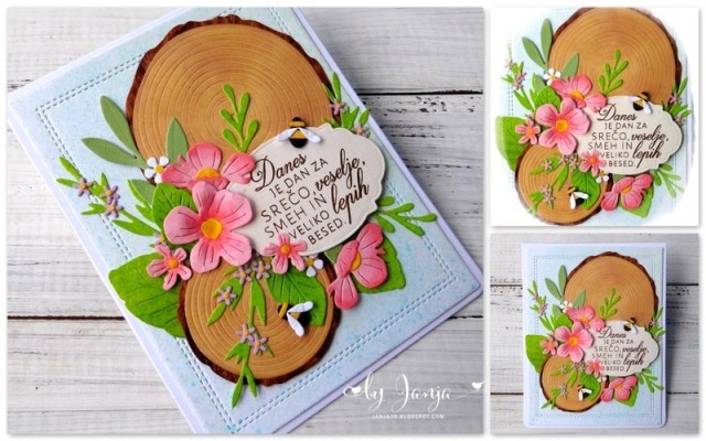 Voščilnice s cvetjem - foto