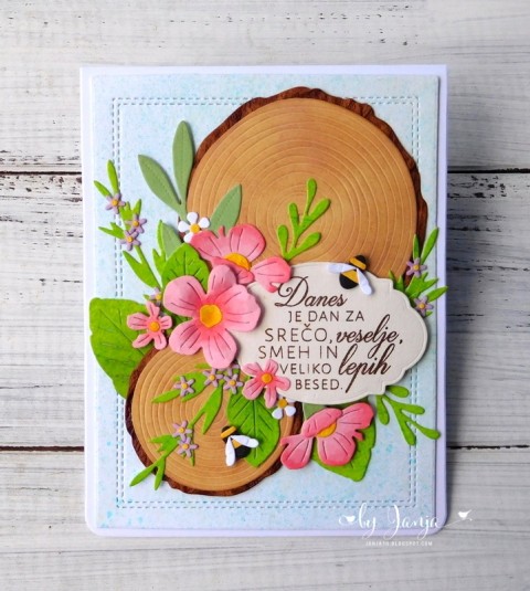 Voščilnice s cvetjem - foto