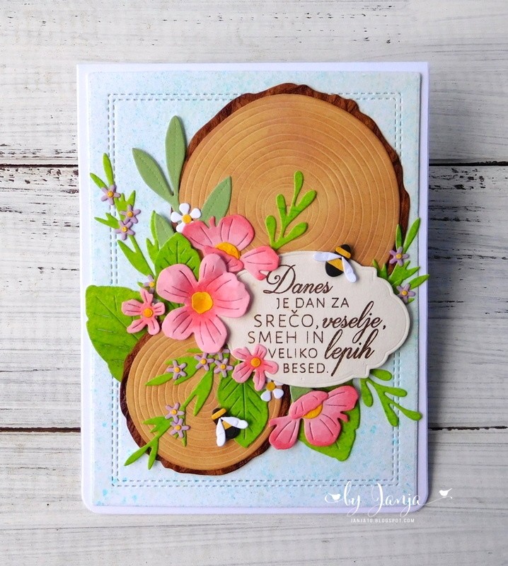 Voščilnice s cvetjem - foto povečava