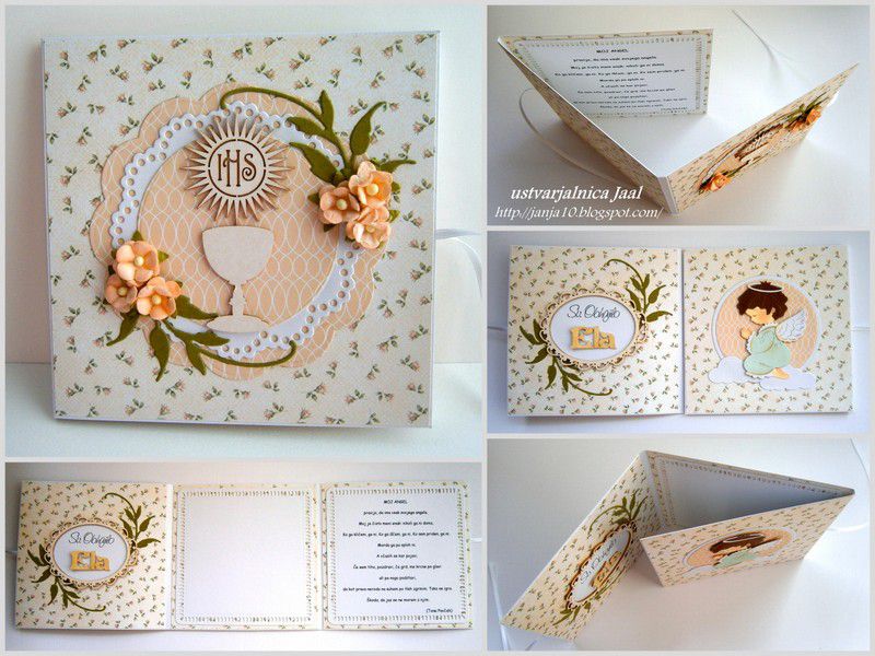 čestitke za krst, obhajilo, birmo - foto povečava