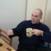 Jerch with his morning coffee :)