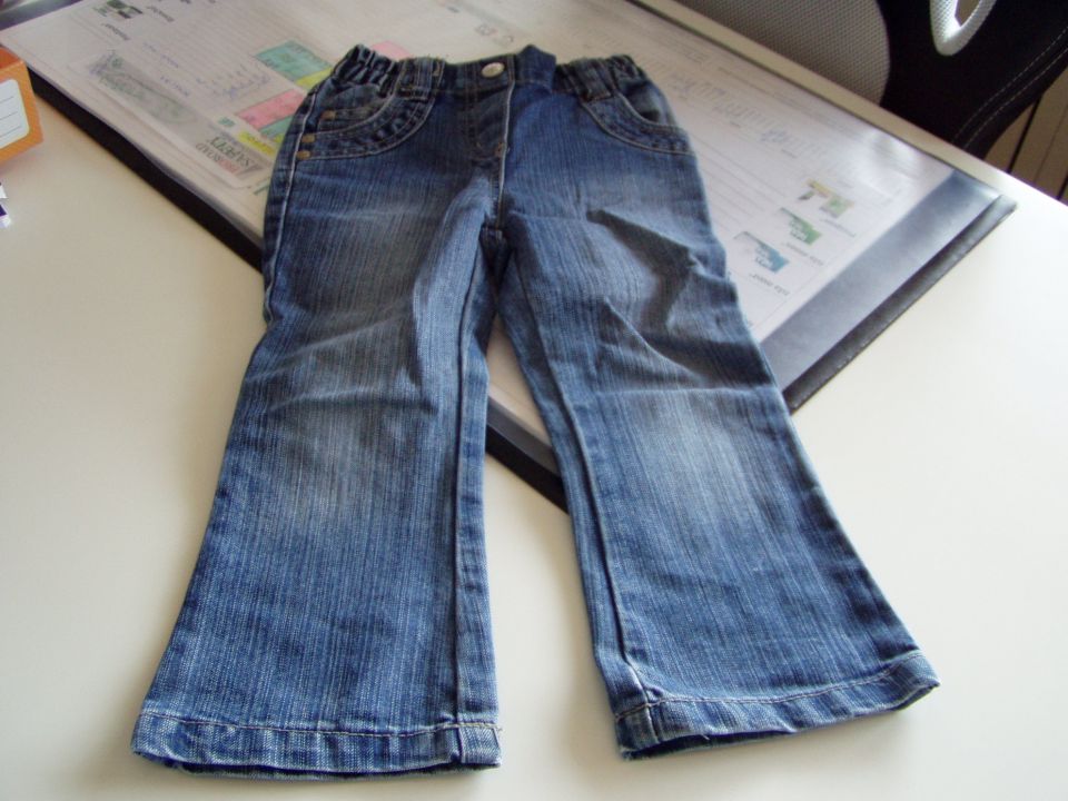 DEKLIŠKE JEANS HLAČE DOPODOPO 98