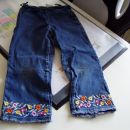 DEKLIŠKE JEANS HLAČE 110 KIDS