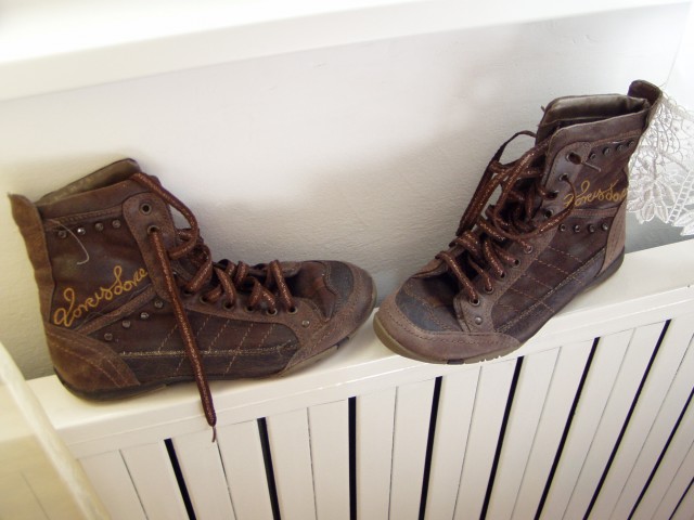 Dekliški gležnarji, čevlji št.36 - foto