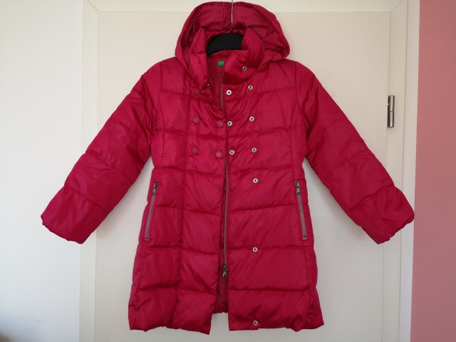 Benetton plašček št. S (6-7 let), večji model 20 €