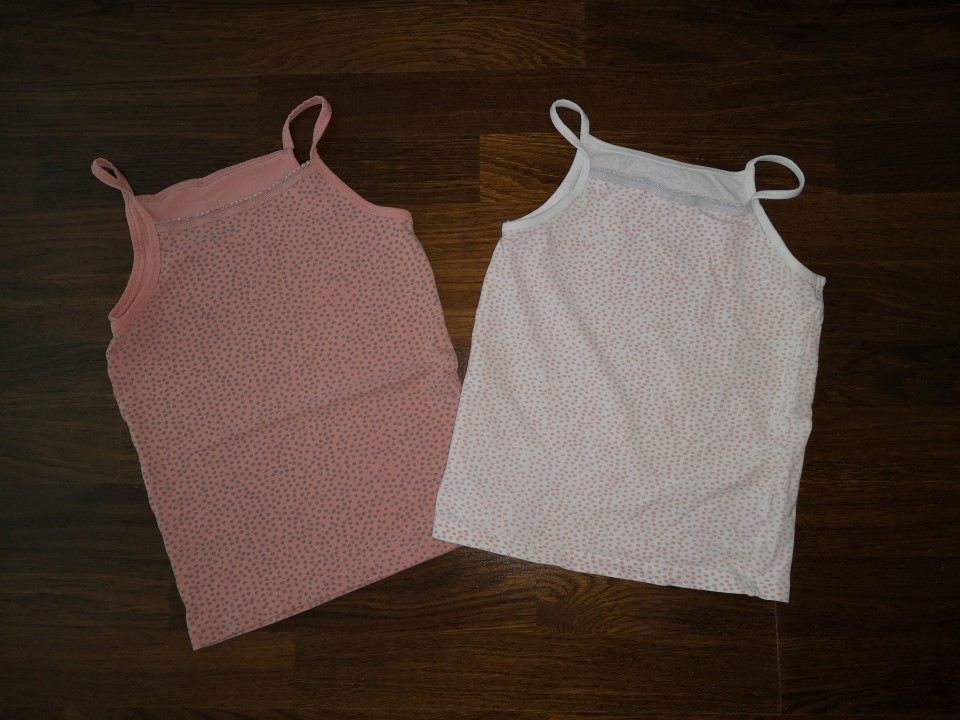 name it sp. majčki št. 116/122 3 € komplet