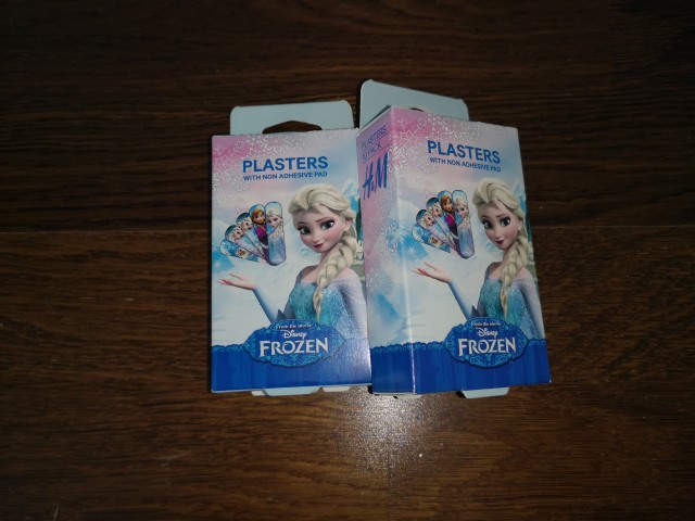 Hm frozen obliži za rane 3 € komplet obeh škatlic