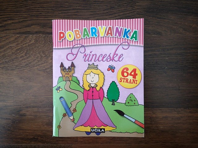 Pobarvanka princeske 1,50 €
