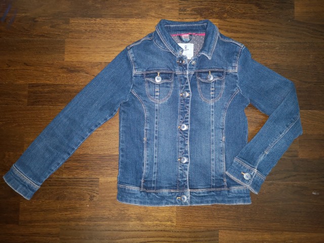 Okaidi jeans jaknica št. 128 12 €