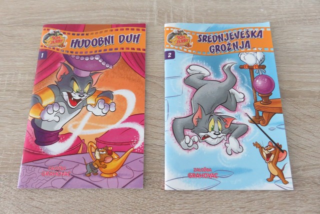 Tom&jerry tenjše knjigice 0,80 €/kom