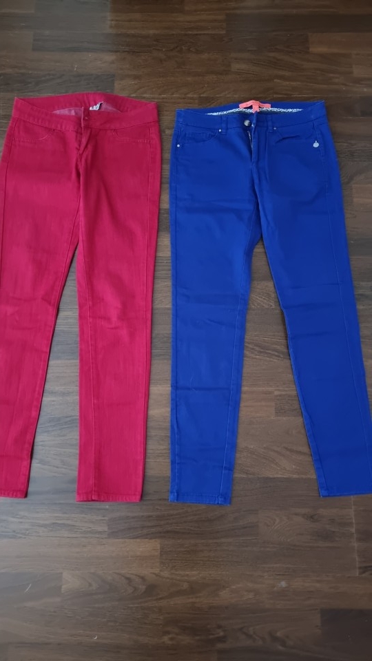 mango skinny jeans št. 34  5 € komplet
