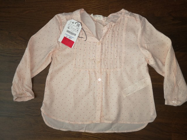 Zara bluzica št. 110  6 €