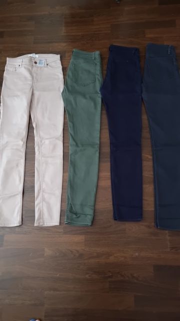 Hm skinny jeans št. 34  12 € komplet