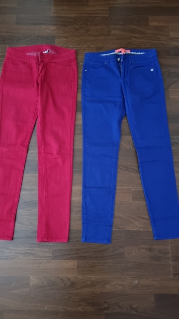 Mango skinny jeans št. 34  5 € komplet