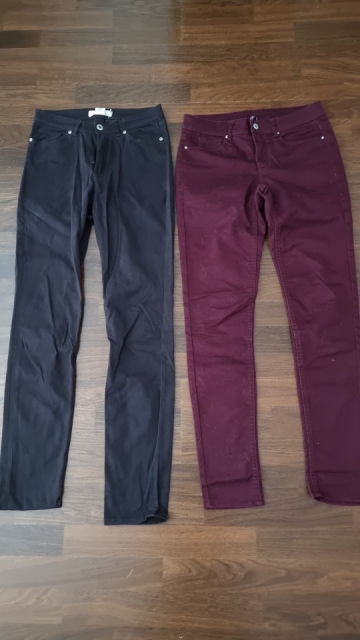 Hm skinny jeans št. 34 6 € komplet