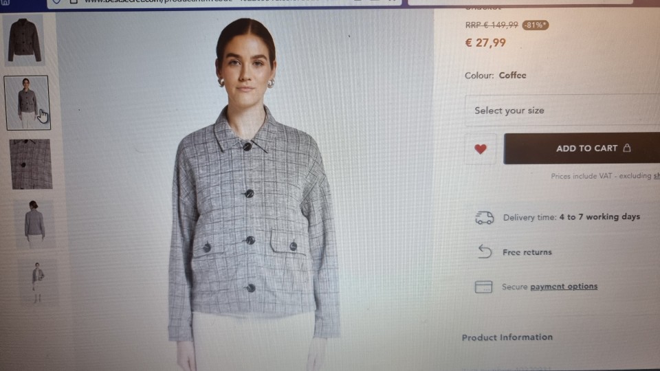 Blazerji, jakne, bunde št. XS-S  - foto povečava