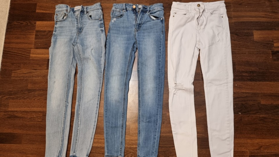 stradivarius skinny jeans št. 32 4 €-kos