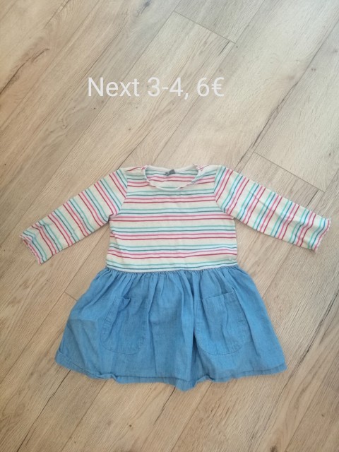 Next obleka 3-4, 6€