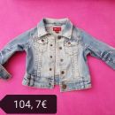 Jeans jaknica 104, 7eur