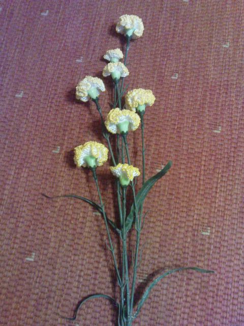 Različne kvačkane rože - foto