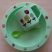 NOVA skodelica in Tupperware žlička ter krožnik (rabljen)