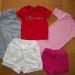 poletni komplet: Benetton, H&M, ...