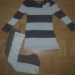 H&M oblekca +ZARA rjave žabice + H&M žabice, vel. 98/104