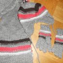 kapa (vel.50)+ rokavice + šal