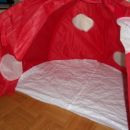 Otroški šotor pikapolonica, mera 120x90cm