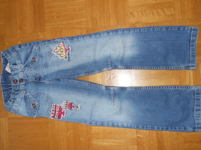 H&M jeans hlače, debelejši jeans (122)