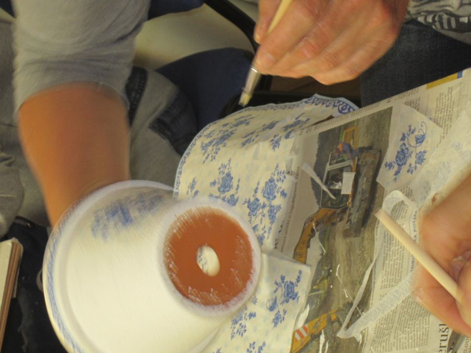 Poslikava keramike - knjižnica ivančna gorica - foto povečava