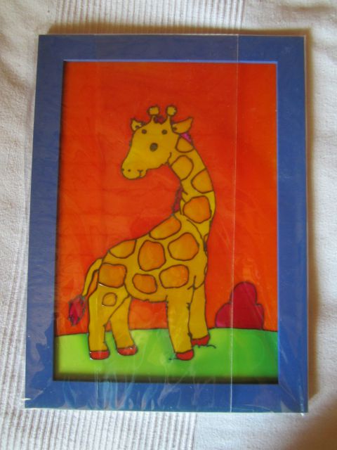 17 - slika na plastiko/okvir - 25 x 34 cm - 5 €