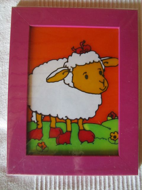 71 - slika na plastiko/okvir - 16 x 22 cm - 5 € - ni več na voljo