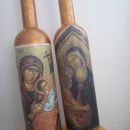 okrasna vaza - Marija z Jezusom