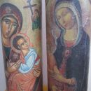 okrasna vaza - Marija z Jezusom