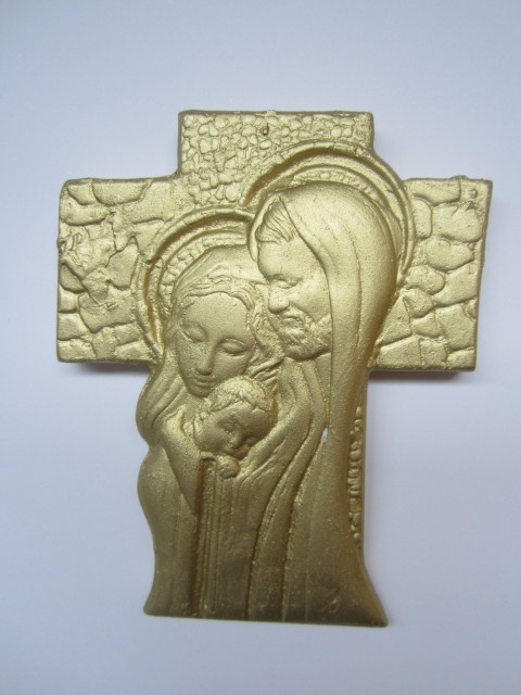 Sv. Frančišek, sv. Družina, križ... - foto
