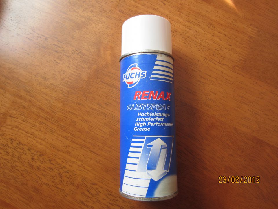 Renax spray - foto povečava