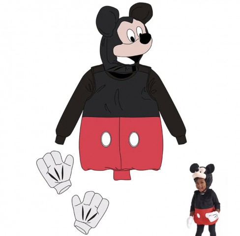 Kostum Mickey Mouse novo (vel: 104) - foto