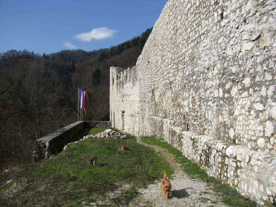 Grad Žovnek - foto povečava