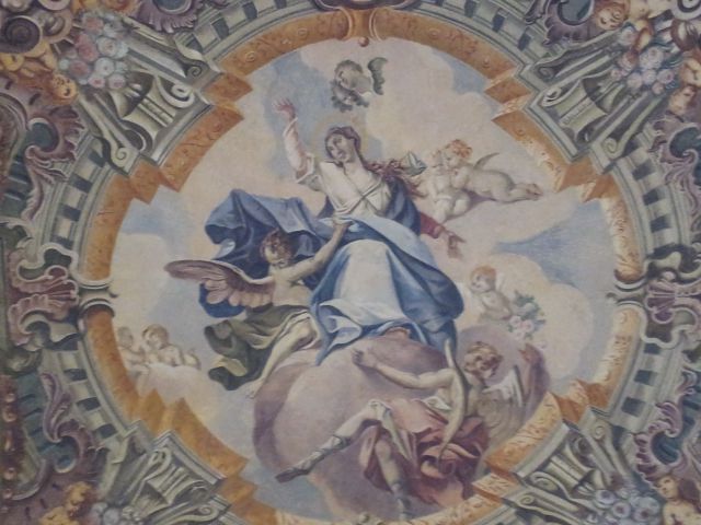 Freska v kapeli
