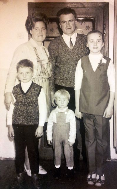 Ivanova družina okrog leta 1970