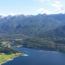 Pogled na Bohinj z Vogarja