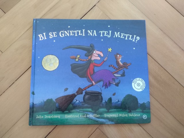 Knjiga Bi se gnetli na tej metli + DVD