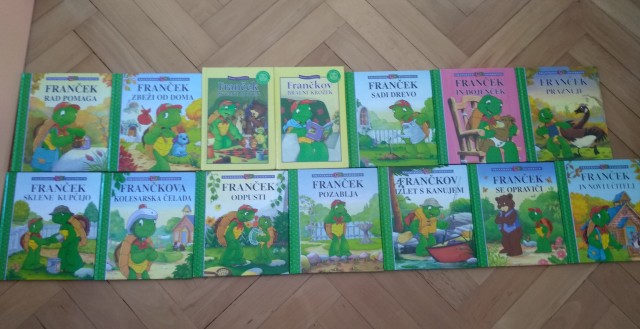 Zbirka Frančkove zgodbice in Beremo s Frančkom